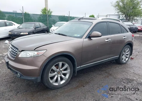 2004 Infiniti Fx35 из США, поврежденный, VIN JNRAS08W54X217337